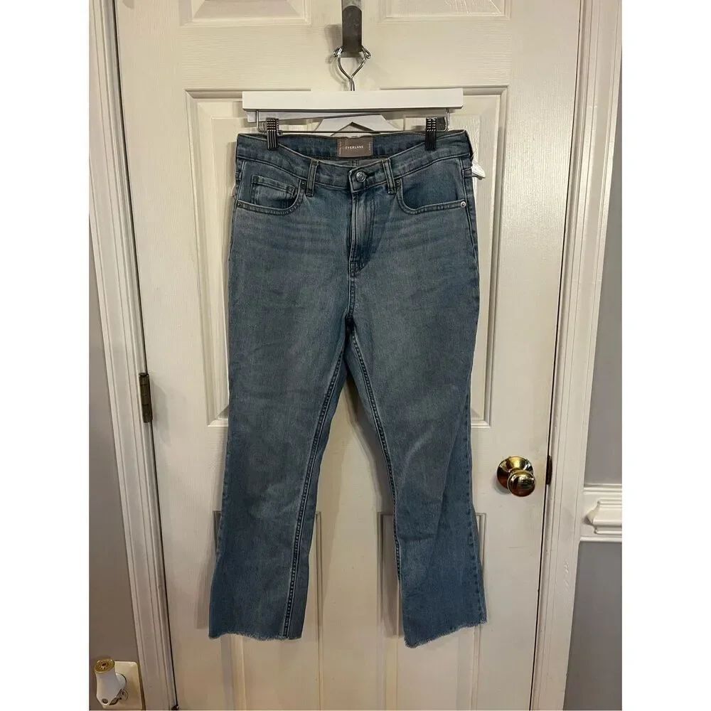 Everlane Straight Leg Raw Hem Jeans sz 29 EUC